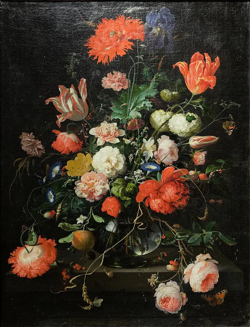 Abraham - Abraham Mignon, La Belle Carafe, Louvre